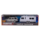 Car  Caravan die cast model set