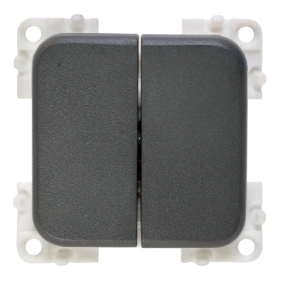 Cbe Grey Double Switch