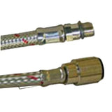 Dimatec 300mm Flexi Tap Hose JG End Red Blue