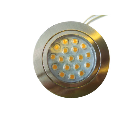 12v Dimatec Chrome Recessed LED Touch Spot Light 65mm