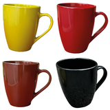 4 x premium mug set in 4 colours
