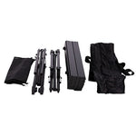 Quest Elite Colliford Slatted Black Table