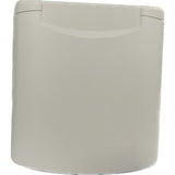 Fawo White Multi-Function flush outlet 240v UK socket Sat