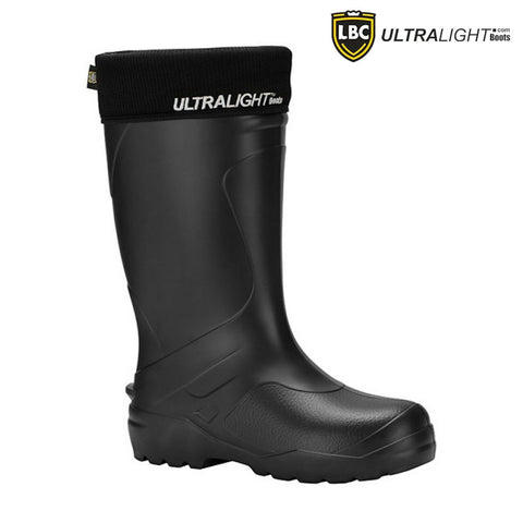 Leon Boots LBC Ultralight Explorer Black Thermal Lined Wellington Boots