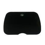 Thetford Argent Sink with Drainer Solid Black Glass Lid