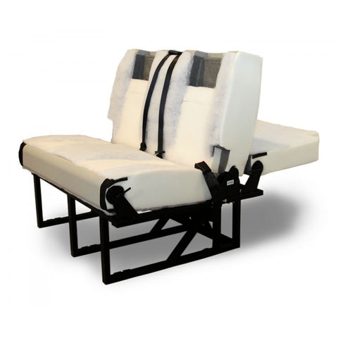 3 seater RIB 130 cm 129 Campervan Rock'n'Roll Bed un-upholstered
