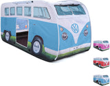 VW CAMPERVAN KIDS POP-UP Play Tent RED or BLUE