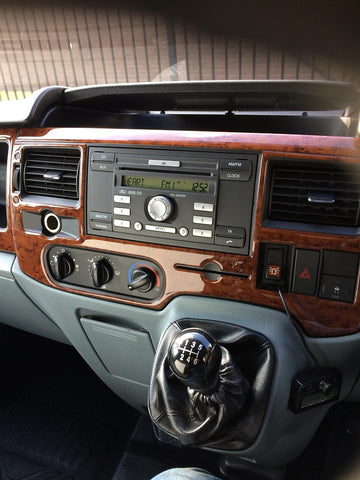 Mk7 Transit dashboard kit walnut