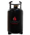 CAMPKO REFILLABLE GAS BOTTLE WITH 80% MULTIVALVE