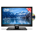 Cello 19" LED Digital Freeview/Freesat Tv/Built-in DVD Player 240/12v