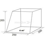 Brunner Comet VW T5/T6 \Transporter Tailgate Awning