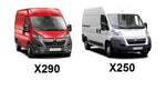 Package Deal - front & sides REMI X290 BEIGE FIAT - DUCATO, PEUGEOT BOXER, CITROËN Relay 2014 onwards
